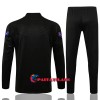 FC Barcelona Training Huppari Suits 2021-22 Neljännes Zip Musta - Miesten
